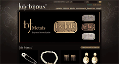 Desktop Screenshot of julybijoux.com.br